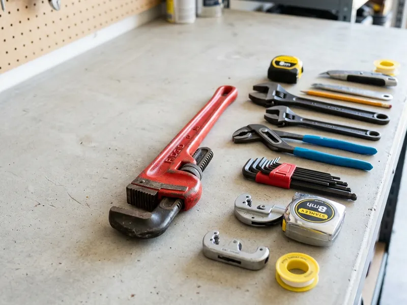 Professional plumbers in Lewiston, MN equipped with top-tier tools for residential and commercial plumbing services.